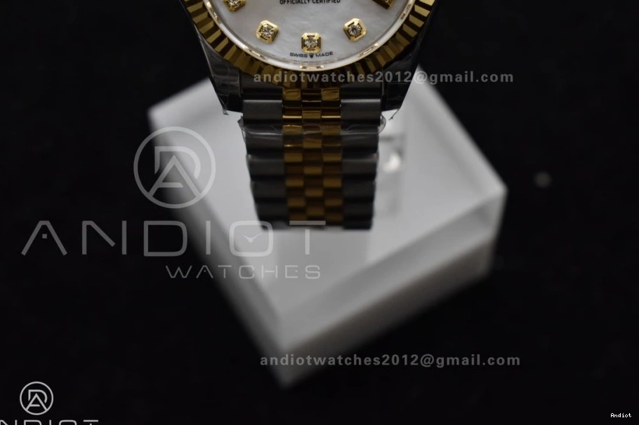 On 31 Diamond MOP President Ladies Steel GSF 316L YG Dial 278271 ZeroBulk Bracelet DateJust 542 0823